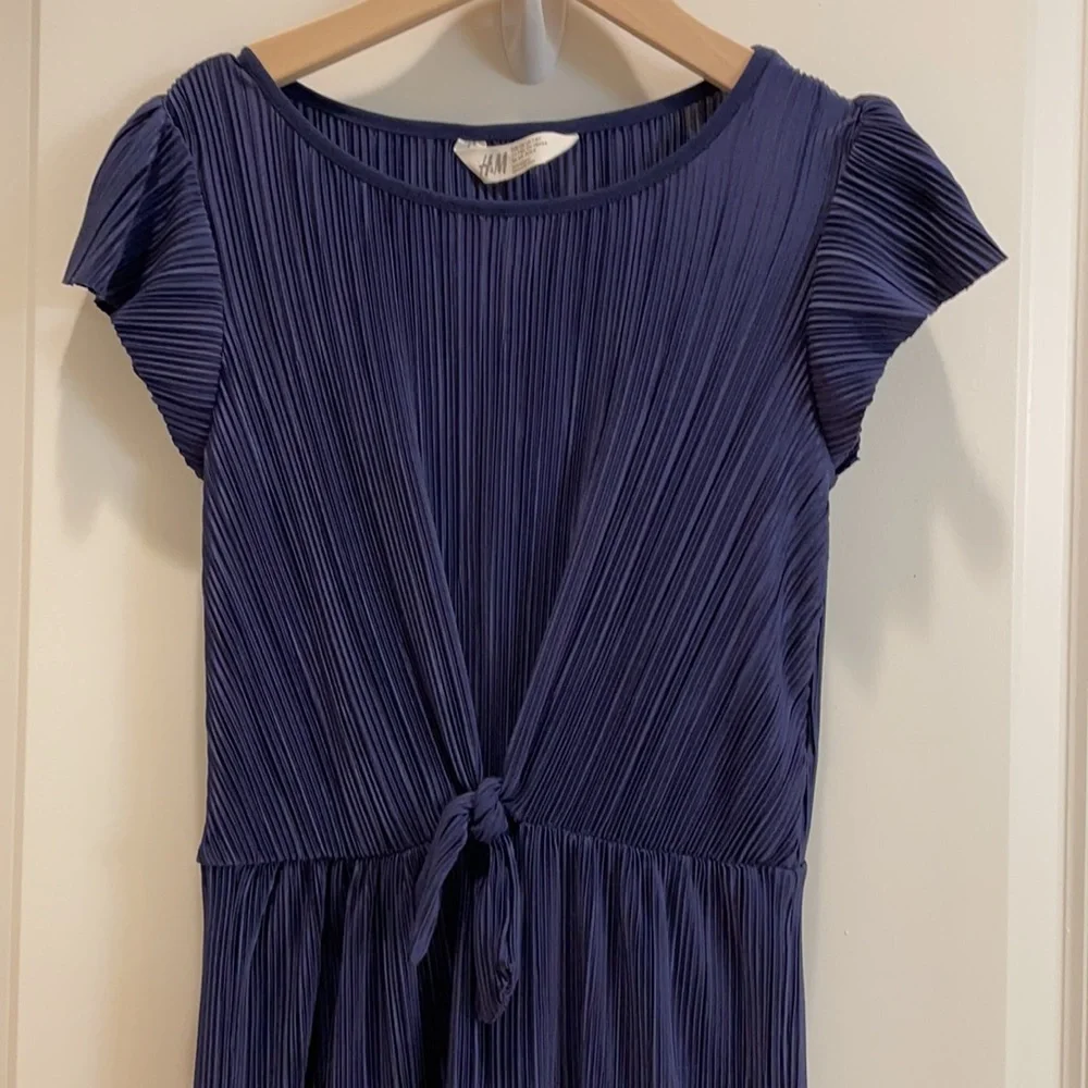 Girl’s H&M Blue Romper Size 6-7